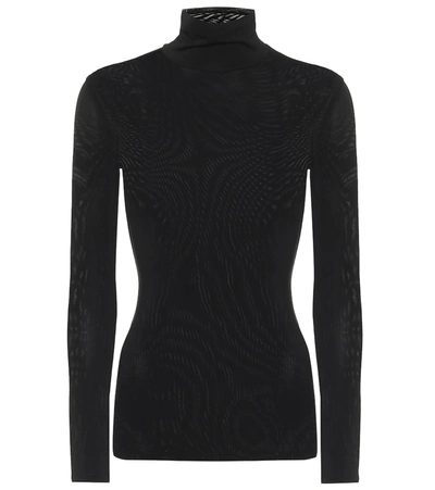 Valentino Turtleneck Sweater In Black