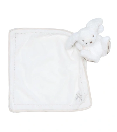 Tartine Et Chocolat Babies' Augustin The Rabbit Comforter In White