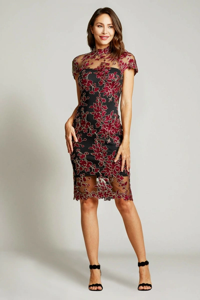 white christmas dresses Tadashi Shoji CDY24229L - Long Tulle Trumpet Dress
