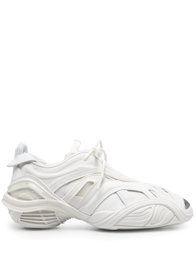 Balenciaga Tyrex Monocolour Sneakers In White | ModeSens