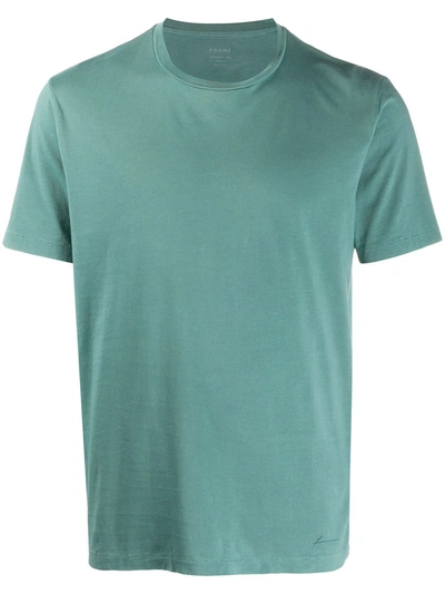 Frame Plain T-shirt In Green