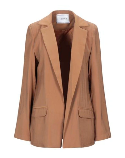Hope Suit Jackets In Camel