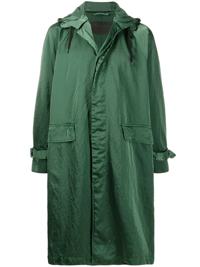 Christian Wijnants Cheru Oversized Coat In Green