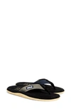 Noah X Island Slipper Flip Flop In Black/grey/navy