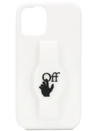 Off-white Logo-print Iphone 11 Pro Max Case In White