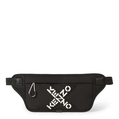 Kenzo Belt Bag With Logo In Black