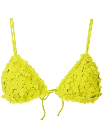 Clube Bossa Laven Bikini Top In Yellow