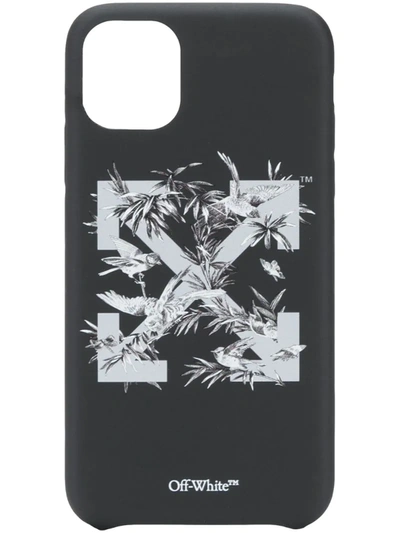 Off-white Birds Iphone 11 Pro Max Case In Black