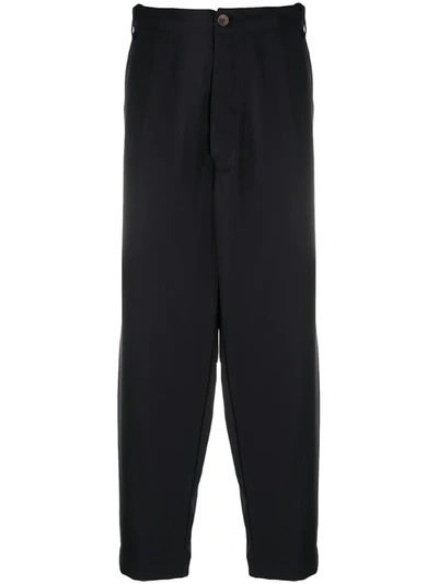 Société Anonyme Wide-leg Tailored Trousers In Blue