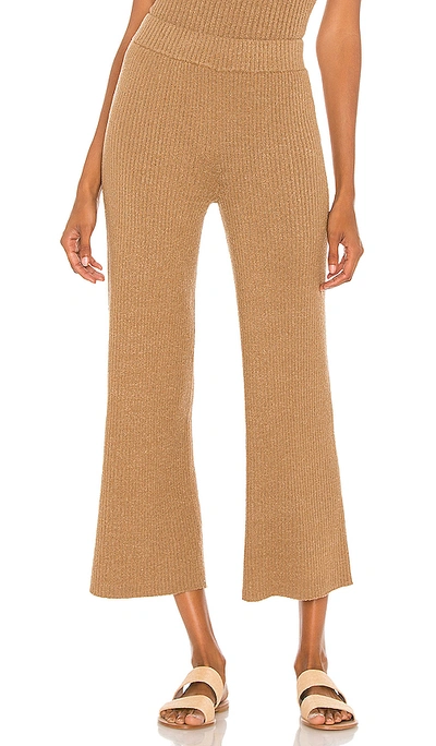 Lovers & Friends Catalina Pant In Camel