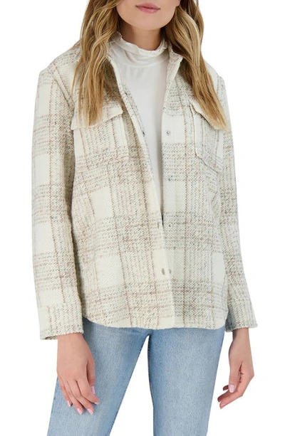 Bb Dakota X Steve Madden Work Hard Play Hard Jacket In Alabaster