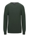 Obvious Basic Sweaters In Dark Green