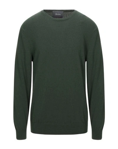 Obvious Basic Sweaters In Dark Green
