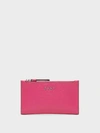 Dkny Women's Small Textured Bifold Wallet - In Carrot