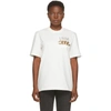 Alexander Wang Short Sleeve T-shirt With Print & Chain In 104 Soft Wh