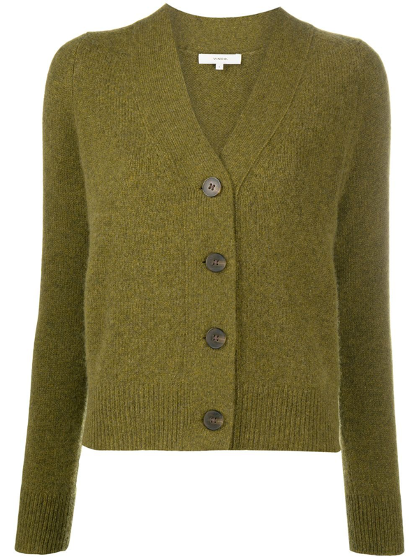 vince shrunken cashmere cardigan