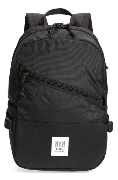 Topo Designs Standard Backpack In Black/black