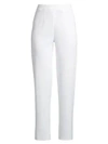 Misook Straight-leg Pants In White