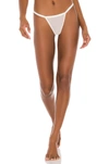 Cosabella Confidence G-string In White