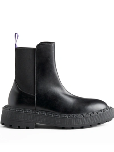 Eytys Rocco Leather Boots In Black