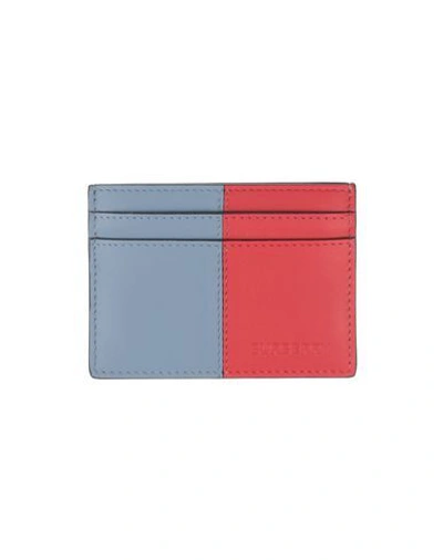 Burberry Sandon Card Holder In Red