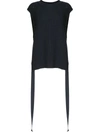 Goen J Side Taps Knitted Top In Dark Blue