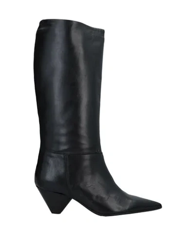 Poesie Veneziane Knee Boots In Black