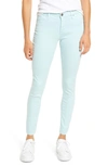 Ag The Legging Ankle Super Skinny Jeans In Sulfur Mint Sapphire