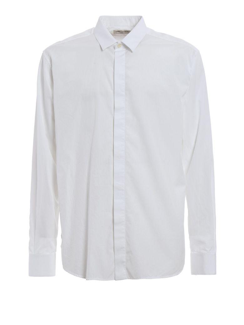 Saint Laurent Classic Shirt In White | ModeSens