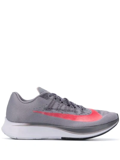 Nike Zoom Fly Low-top Sneakers In Grey