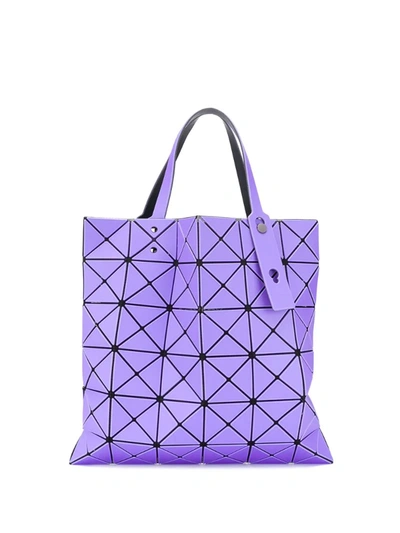 Issey Miyake Prism Tote Bag In Purple