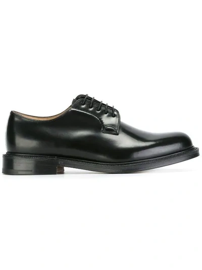 Church's Shannon Lw Leather Derby Shoes In Blue