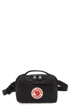 Fjall Raven Kanken Water Resistant Belt Bag In Black