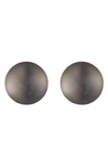 Alexis Bittar Dome Earrings In Warm Grey