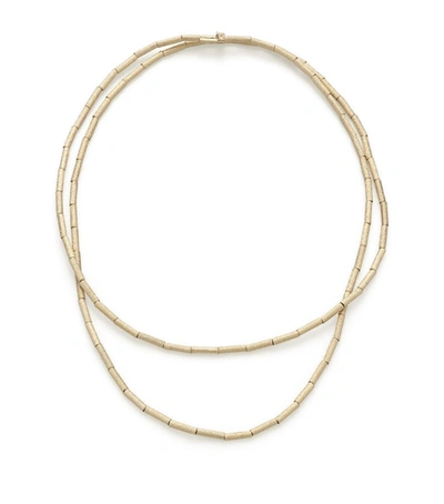 Hstern Yellow Gold Fluid Necklace
