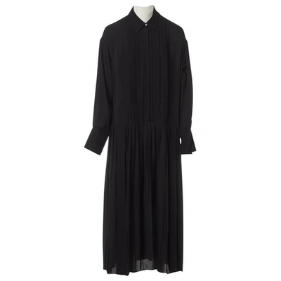 Pre-owned Joseph Black Silk Dress