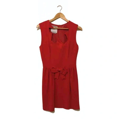 Pre-owned Moschino Red Dress