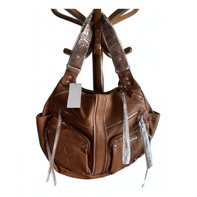 Pre-owned Mugler Camel Handbag