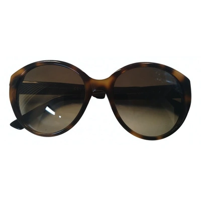 Pre-owned Emporio Armani Brown Sunglasses