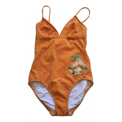 Pre-owned Dior Orange Swimwear