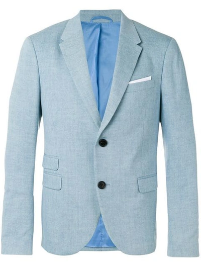 Neil Barrett Regular-fit Denim Jacket In Blue