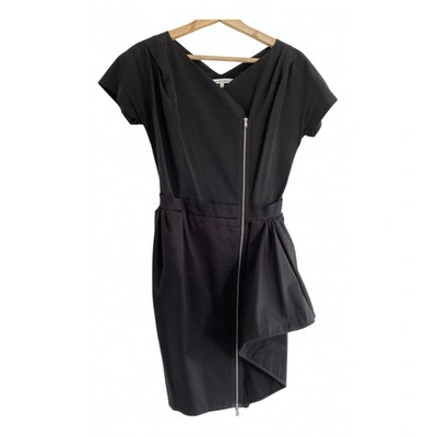 Pre-owned Carven Black Cotton - Elasthane Dress