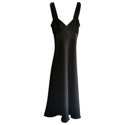 Pre-owned Moschino Cheap And Chic Mid-length Dress In Black