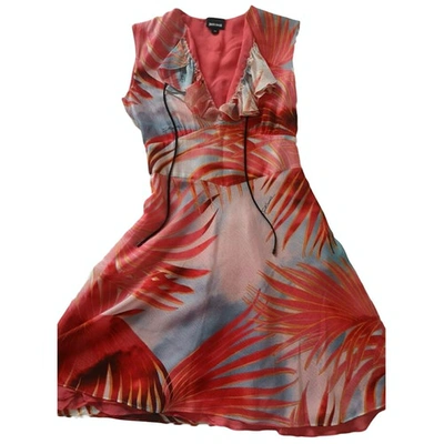 Pre-owned Just Cavalli Multicolour Silk Dress