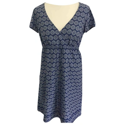 Pre-owned Tommy Hilfiger Blue Cotton Dress
