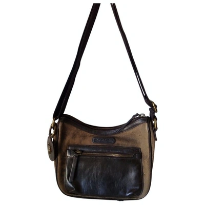 Pre-owned Polo Ralph Lauren Brown Cotton Handbag