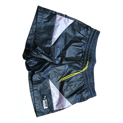 Pre-owned Puma Black Polyester Shorts