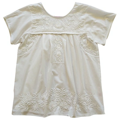 Pre-owned Calypso St Barth Tunic In White