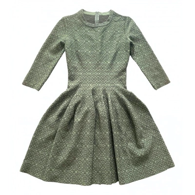 Pre-owned Alaïa Green Dress