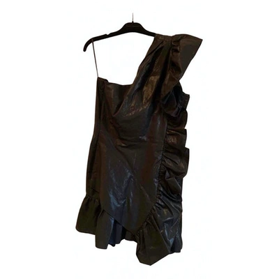 Pre-owned Isabel Marant Black Cotton - Elasthane Dress